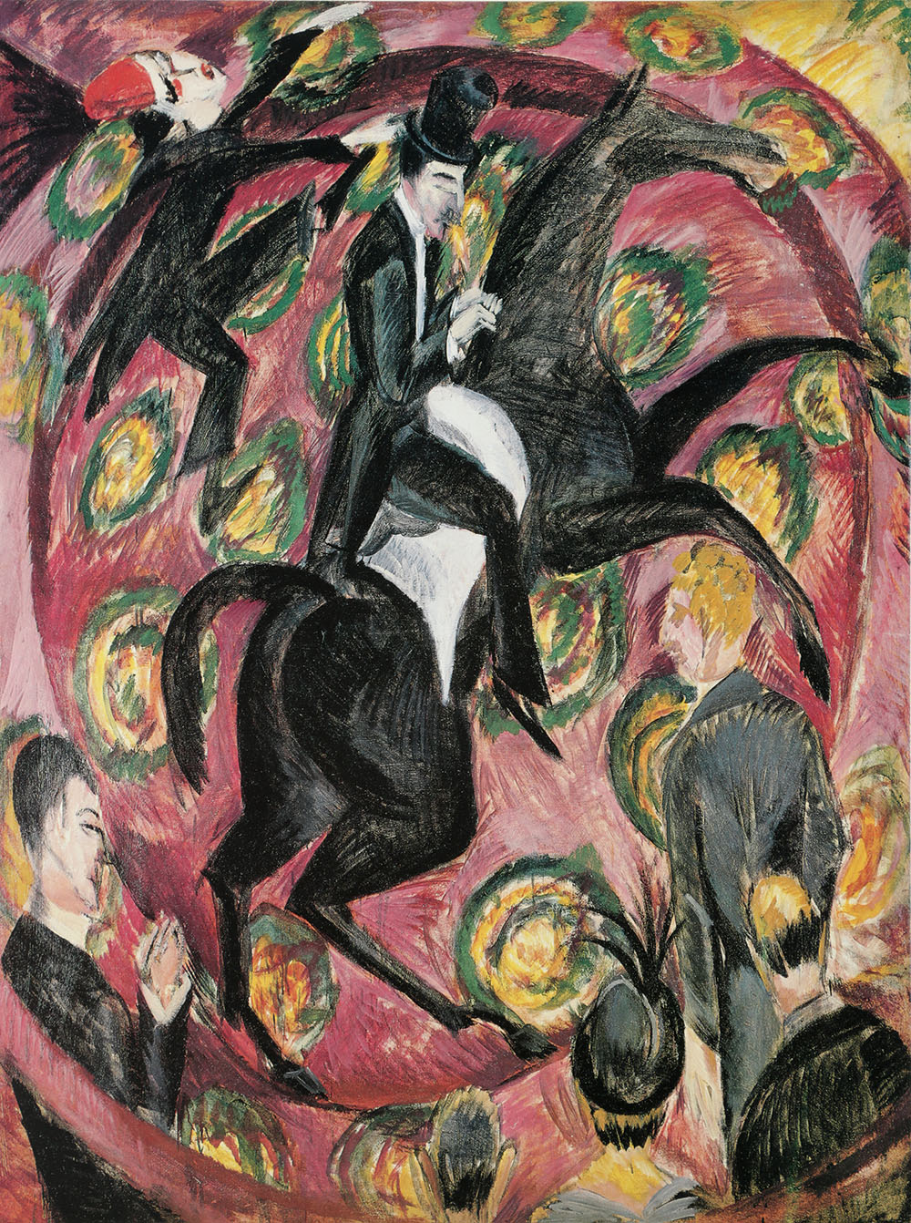 Offset Lithograph Poster for German Expressionism Exhibition