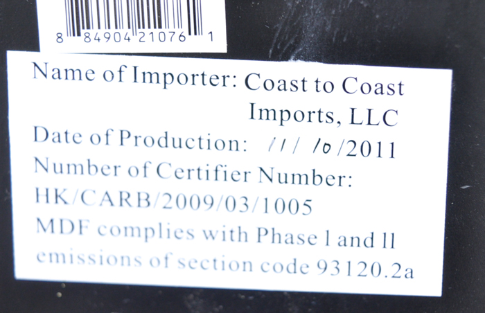 Painted Zebra Cabinet