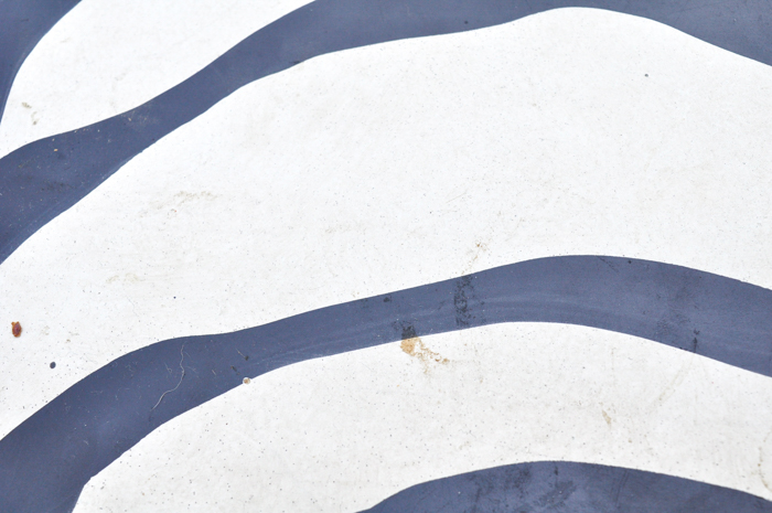 Painted Zebra Cabinet