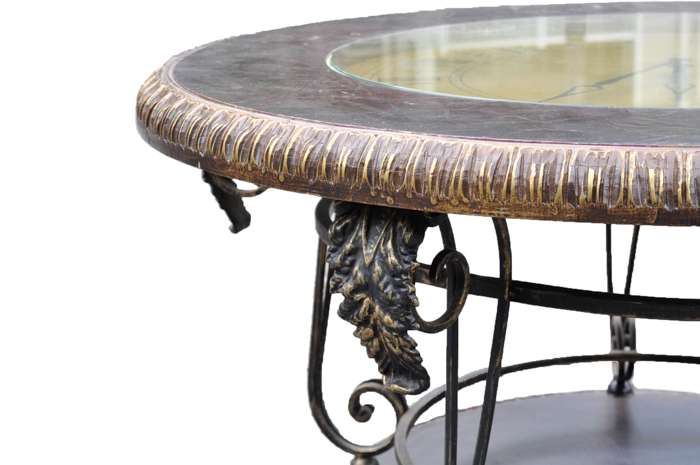 Clock Accent Table