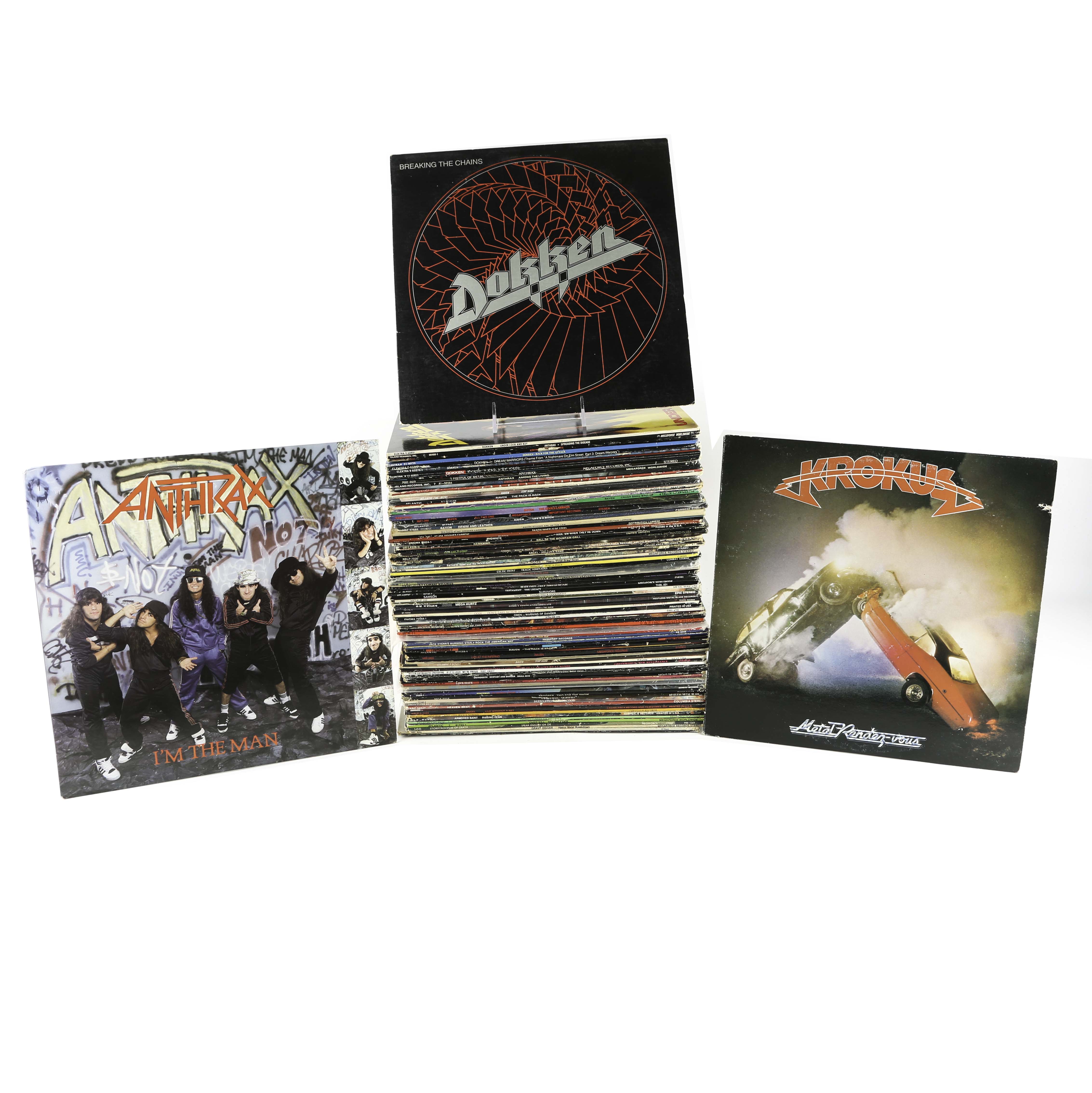 Dokken, Anthrax, Krokus and Other Heavy Metal LPs