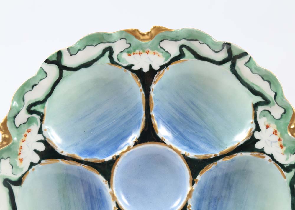 Antique Haviland & Co Limoges Oyster Plate