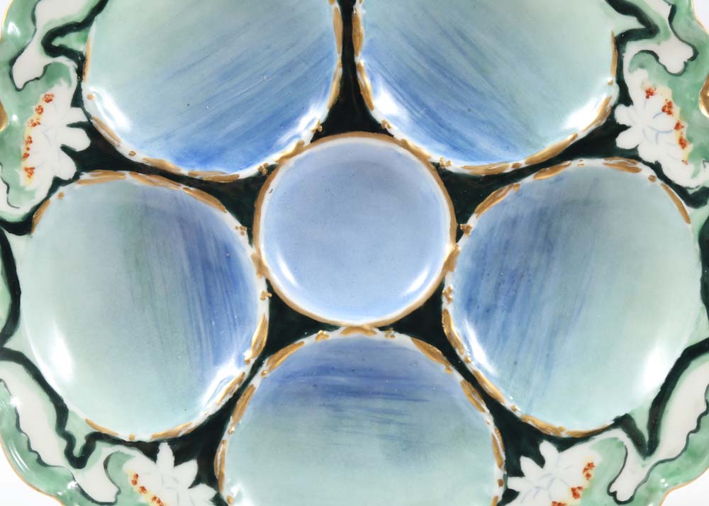Antique Haviland & Co Limoges Oyster Plate