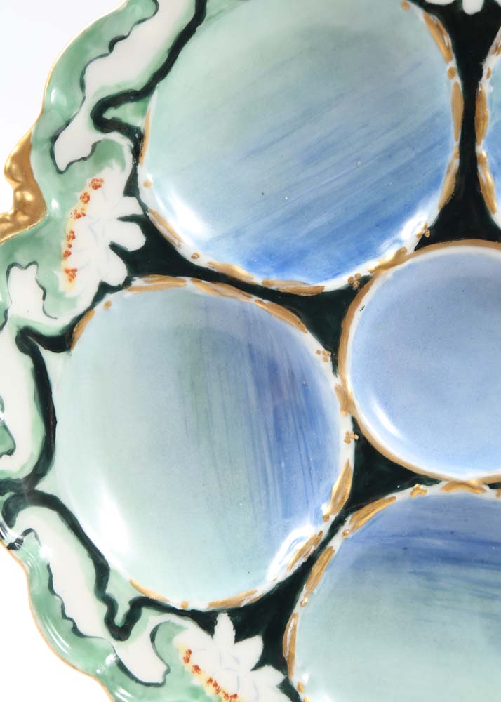 Antique Haviland & Co Limoges Oyster Plate