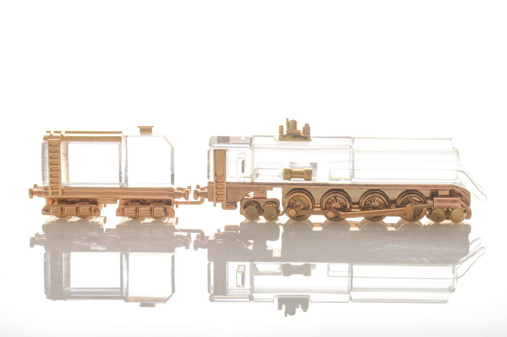 Swarovski Crystal Memories Train Figurines