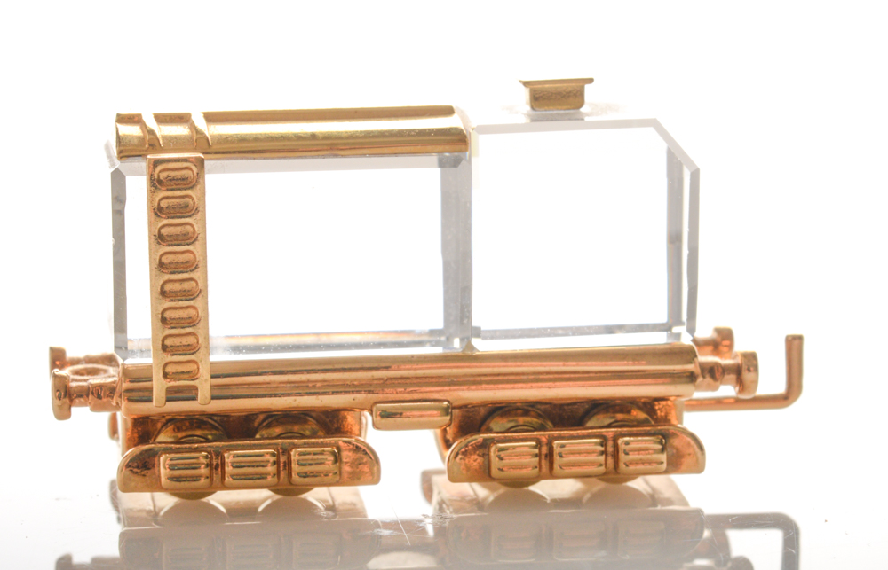 Swarovski Crystal Memories Train Figurines
