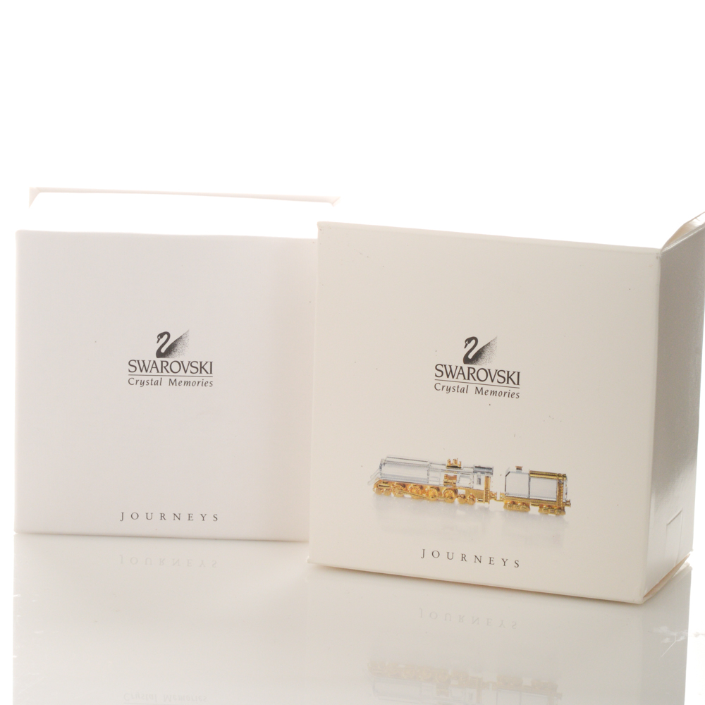 Swarovski Crystal Memories Train Figurines