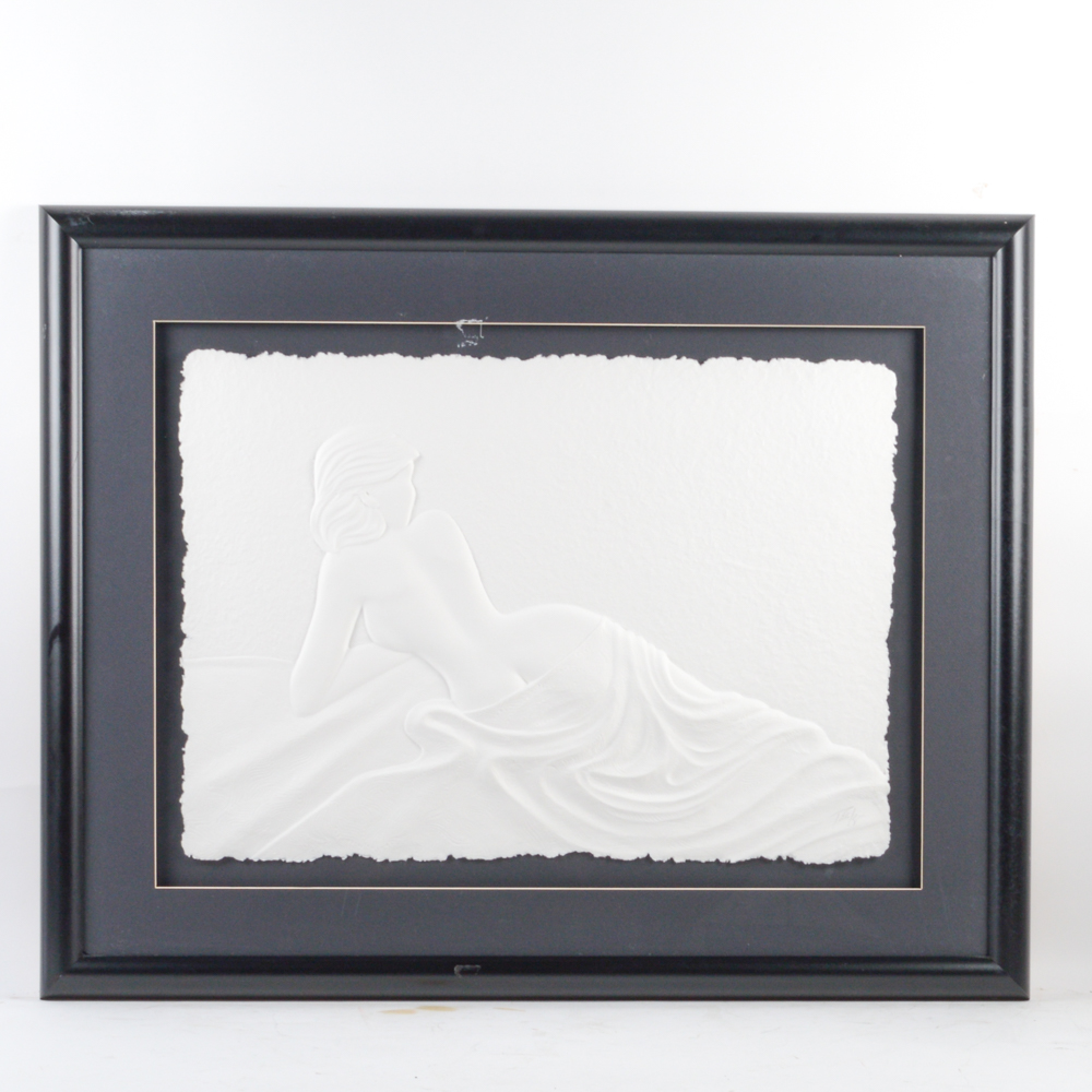 Roberta Peck Embossed Print