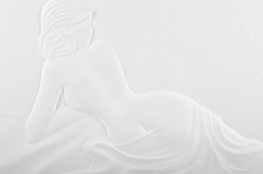 Roberta Peck Embossed Print