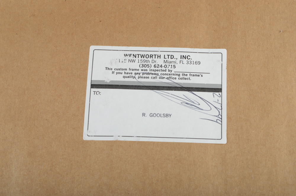 Roy Fairchild-Woodard Limited Edition Etching "Reclining Nude"