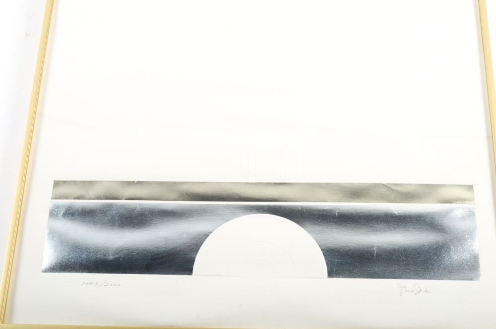 Stan Brod Embossed Print