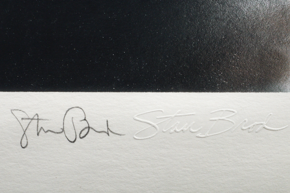 Stan Brod Embossed Print