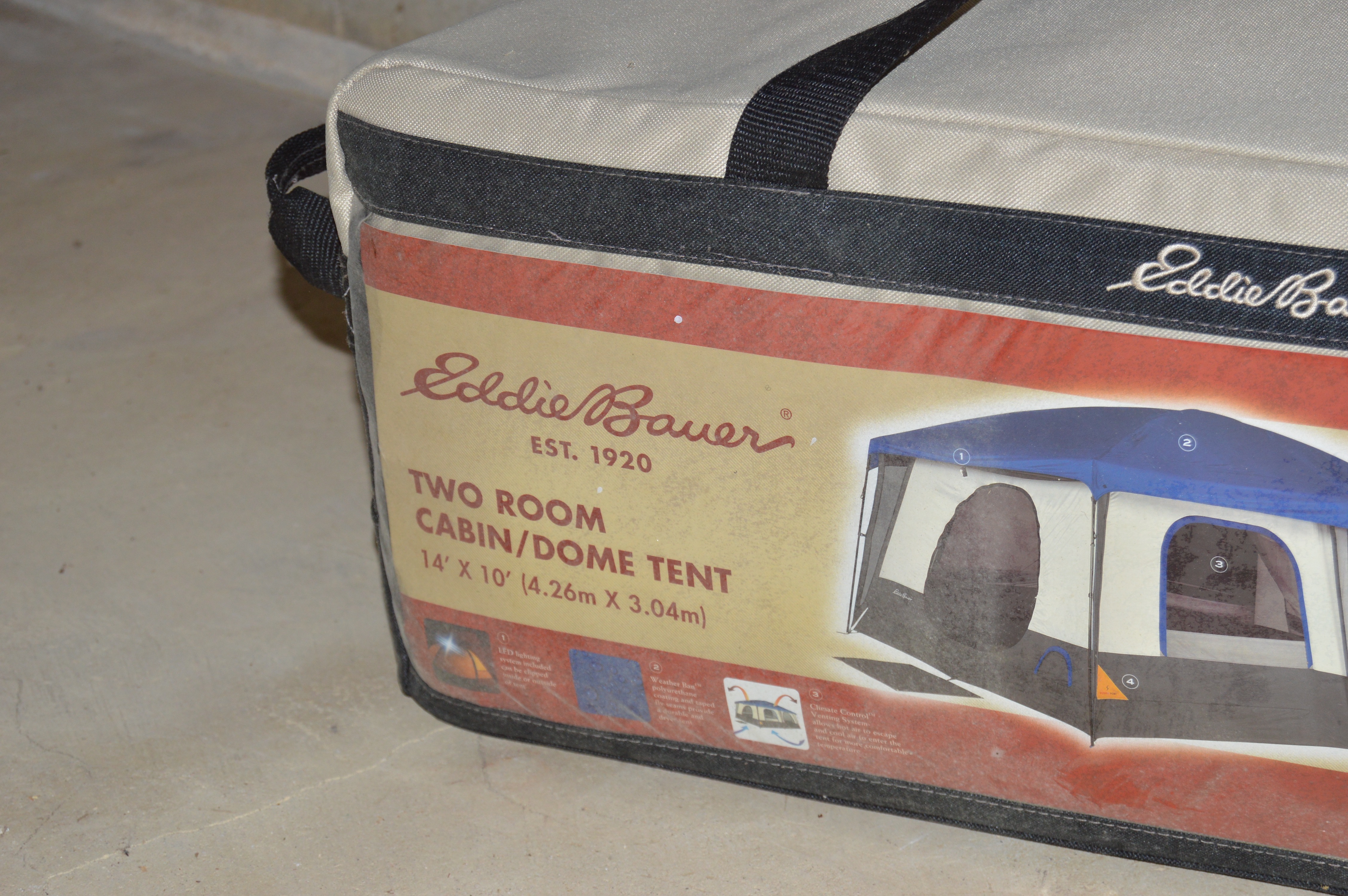 Eddie Bauer Two Room Cabin Dome Tent