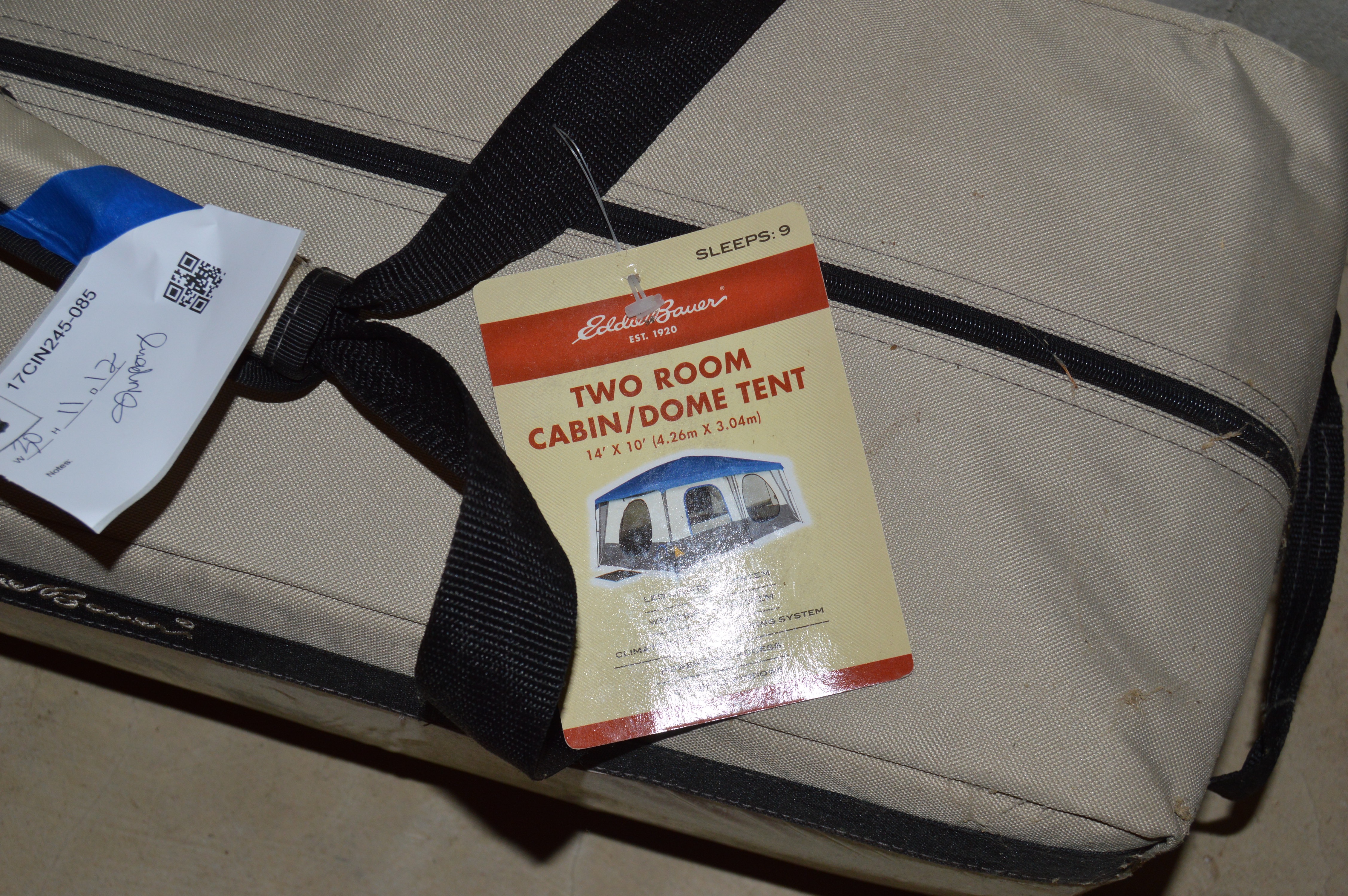 Eddie Bauer Two Room Cabin Dome Tent