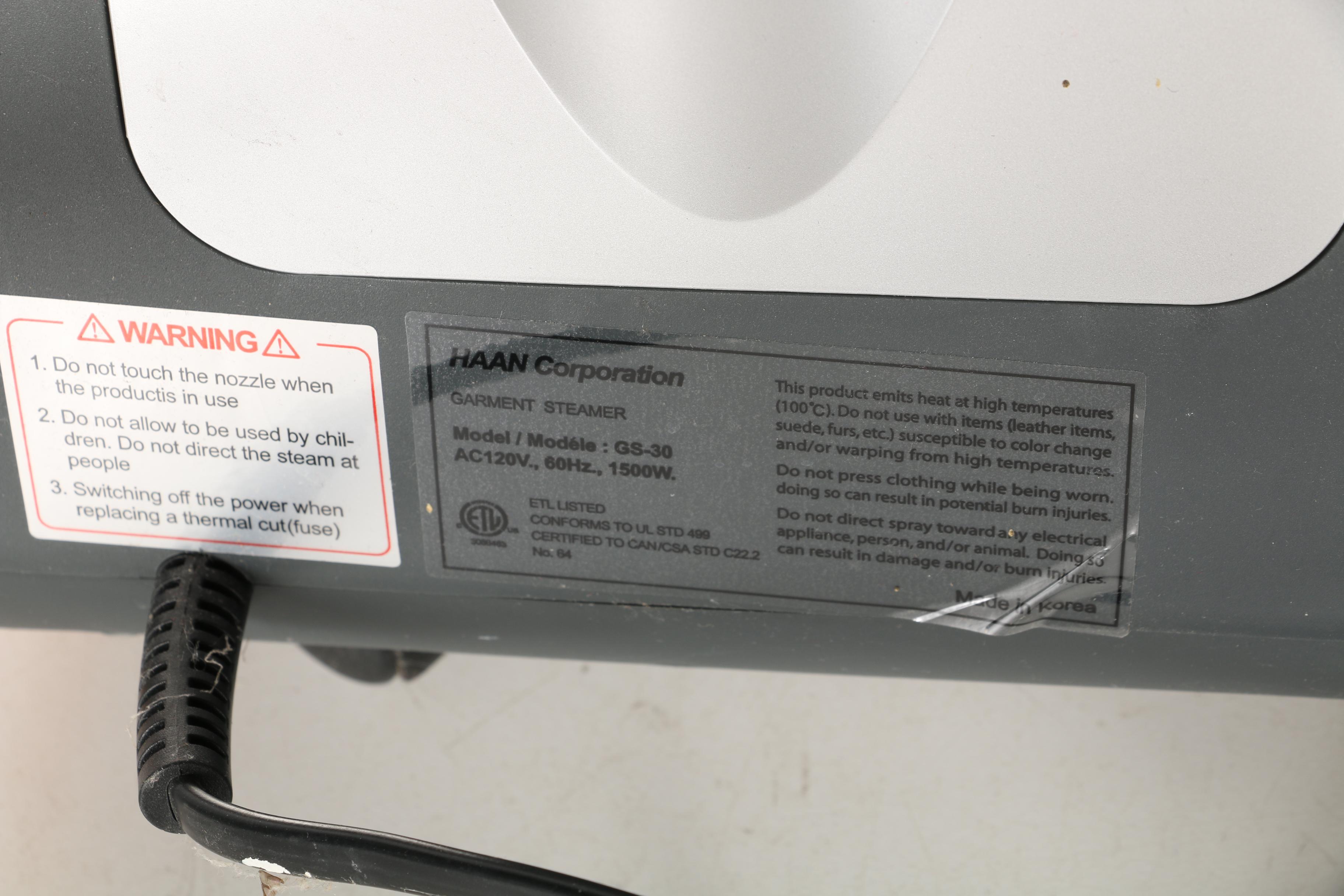 Haan Garment Steamer