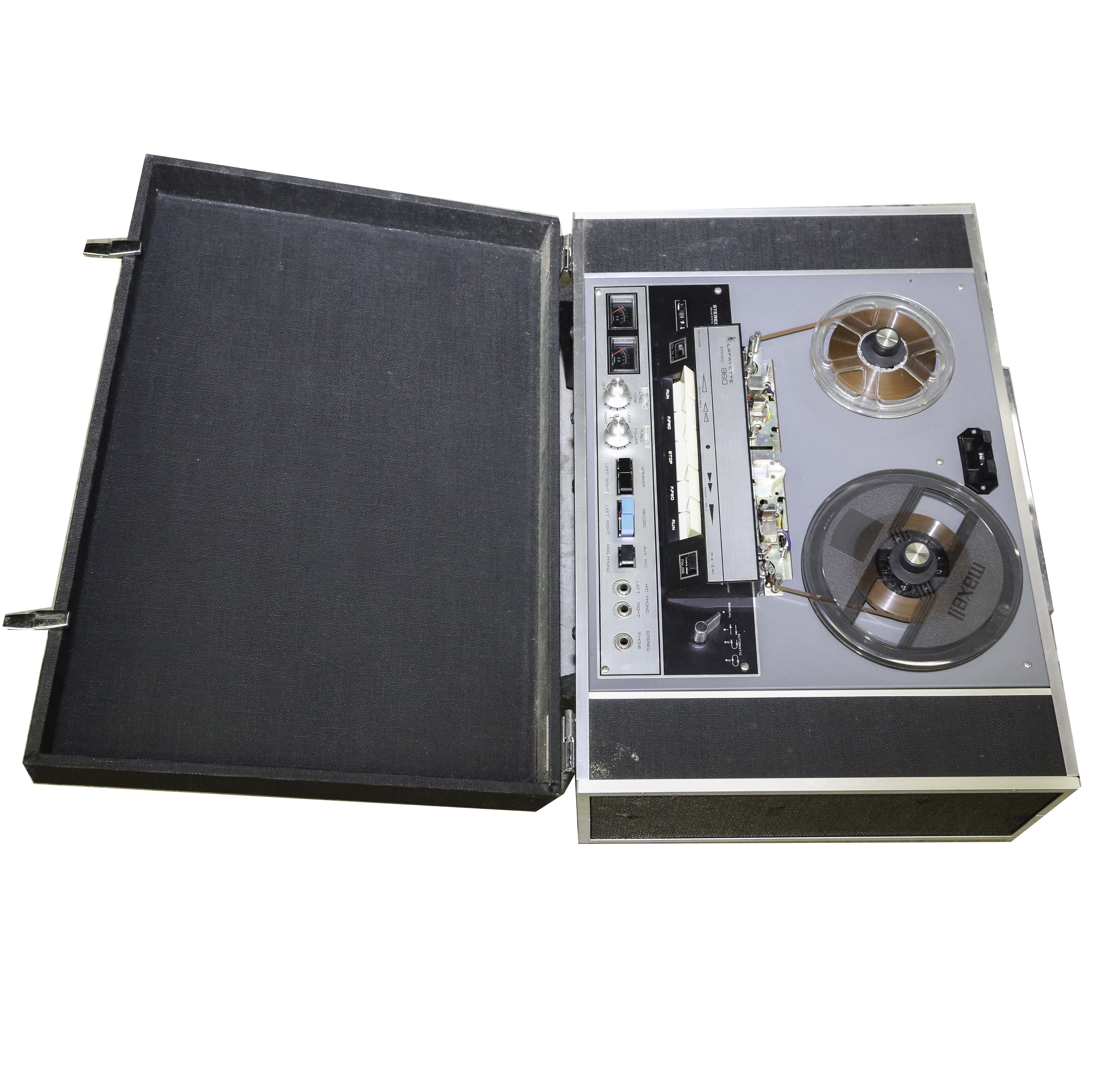 Vintage Portable LaFayette Reel-to-Reel