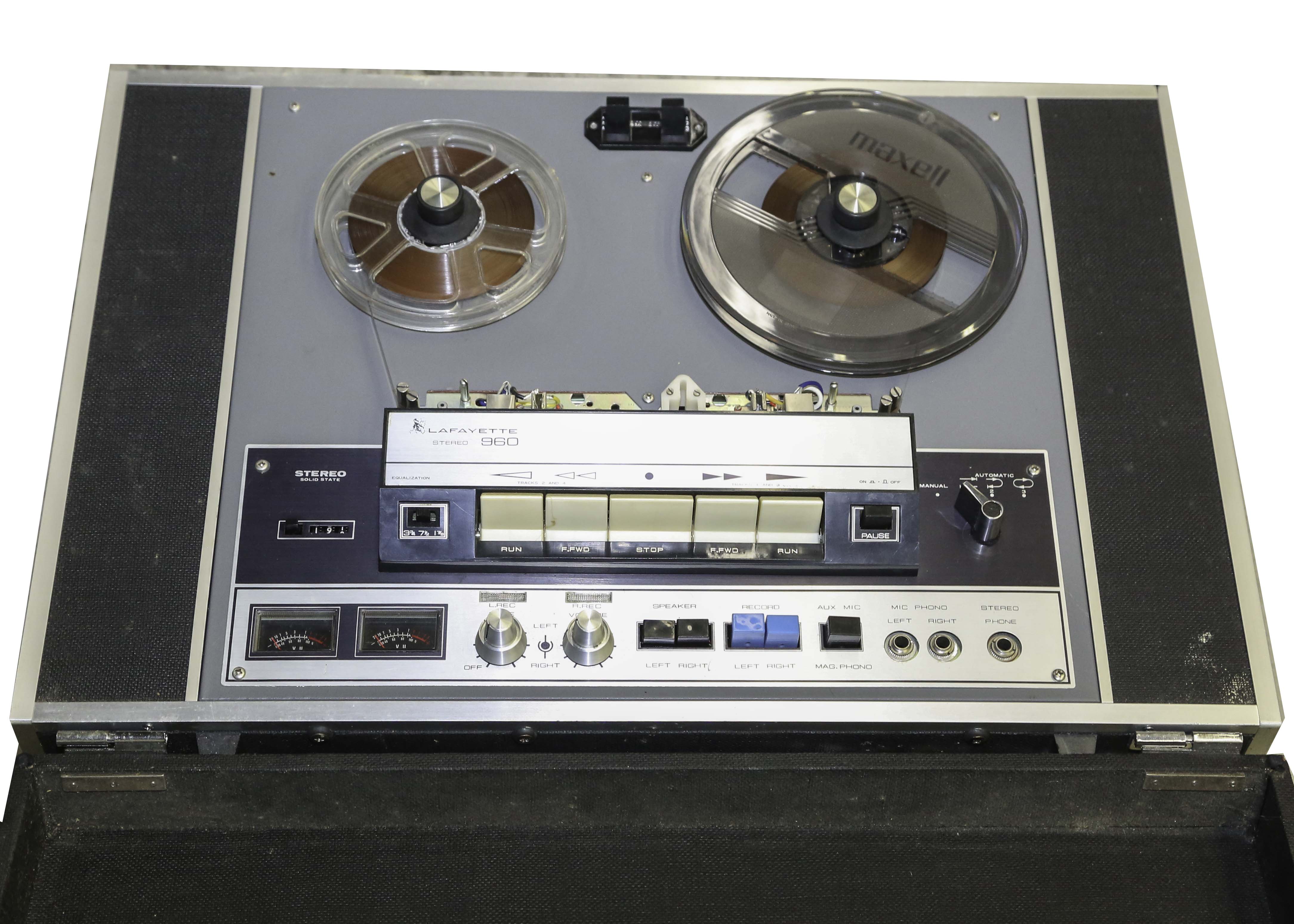 Vintage Portable LaFayette Reel-to-Reel