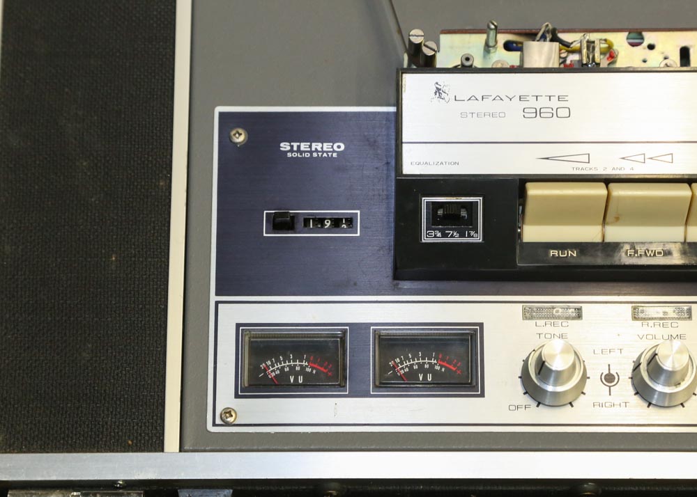 Vintage Portable LaFayette Reel-to-Reel