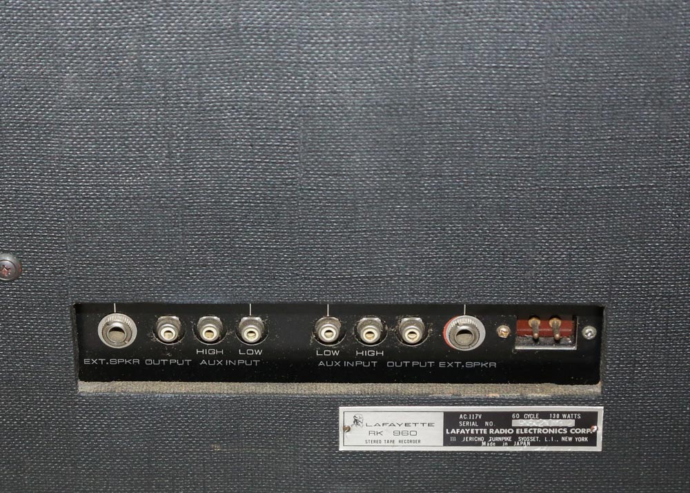 Vintage Portable LaFayette Reel-to-Reel