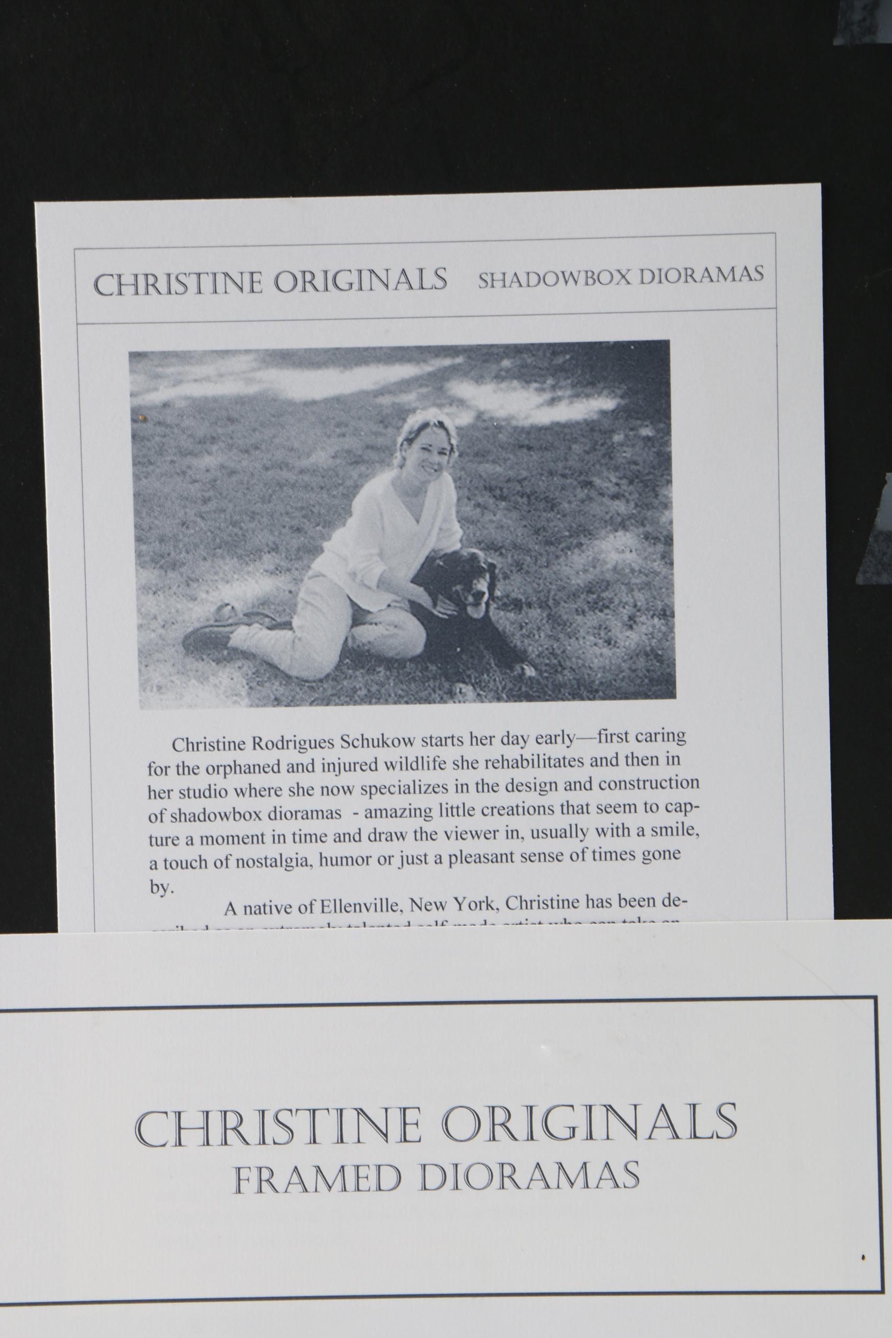 Christine Rodrigues Schukow Theater Diorama