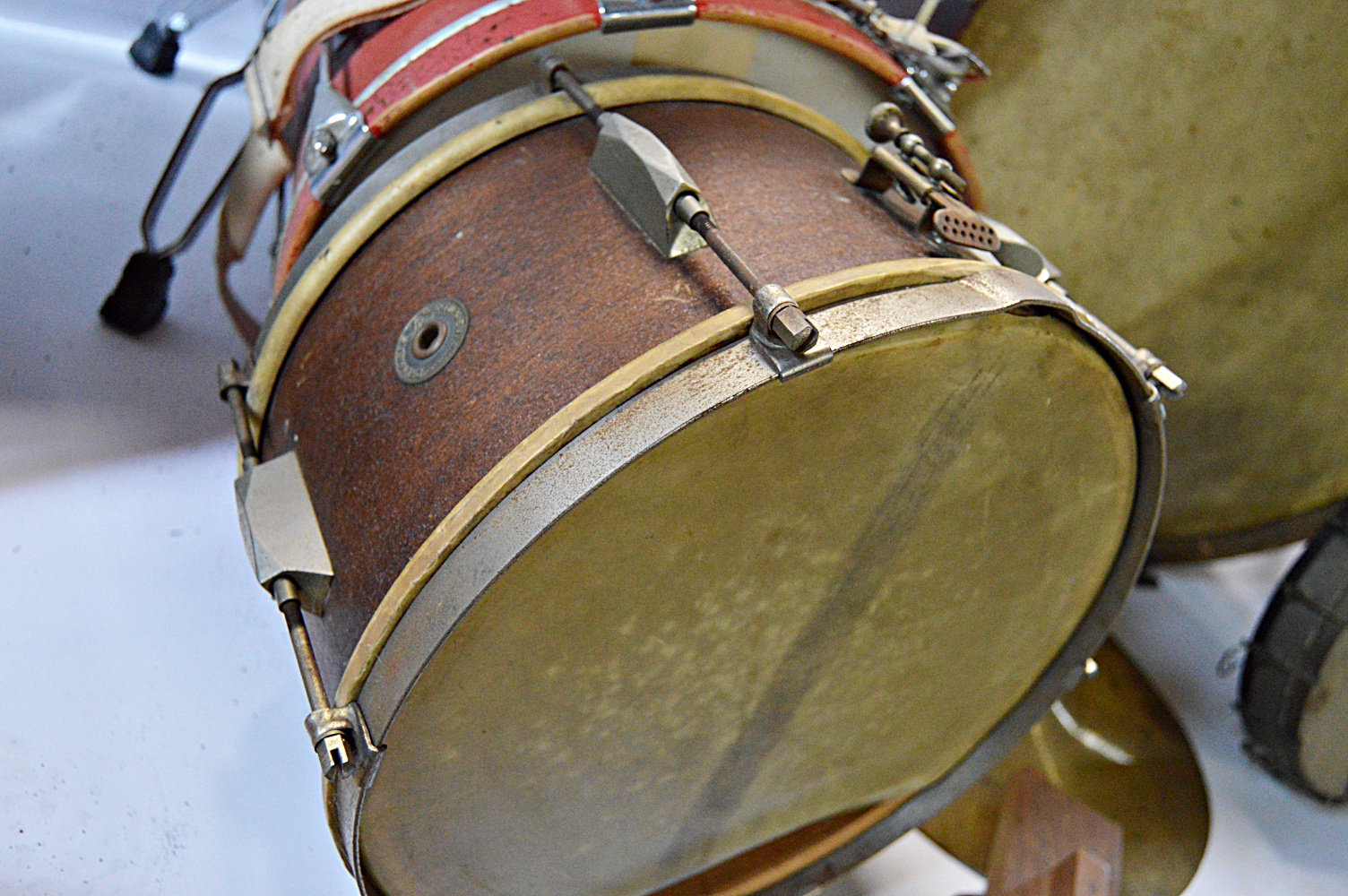 Vintage Drums, Percussion Instruments and Banjo