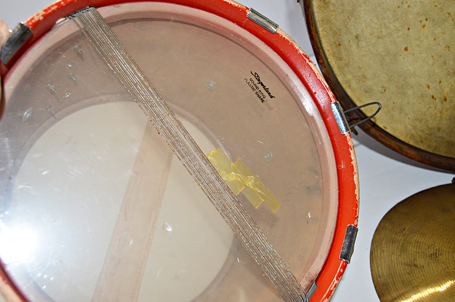 Vintage Drums, Percussion Instruments and Banjo