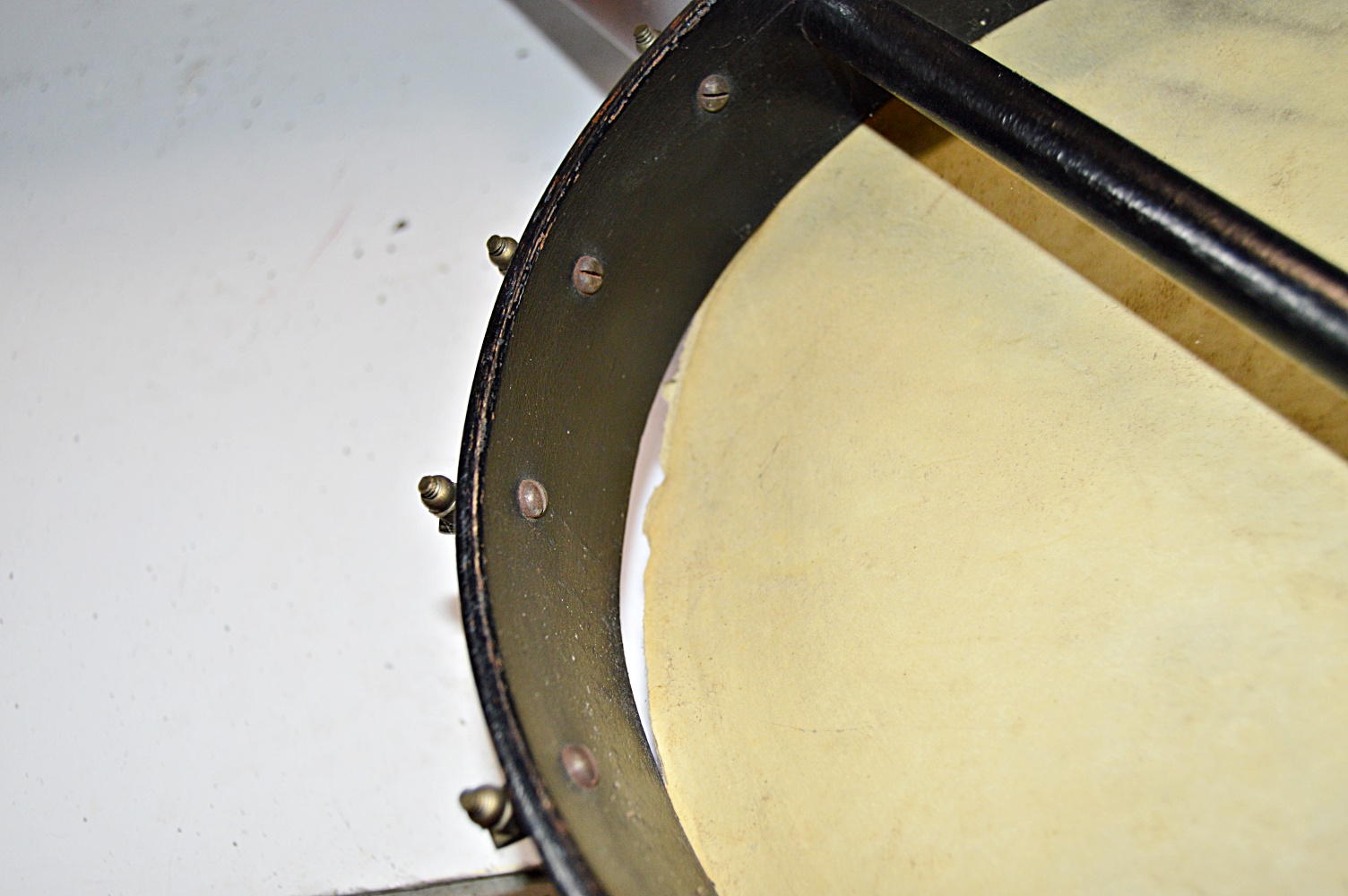 Vintage Drums, Percussion Instruments and Banjo