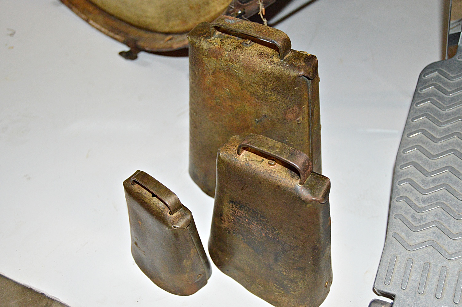 Vintage Drums, Percussion Instruments and Banjo