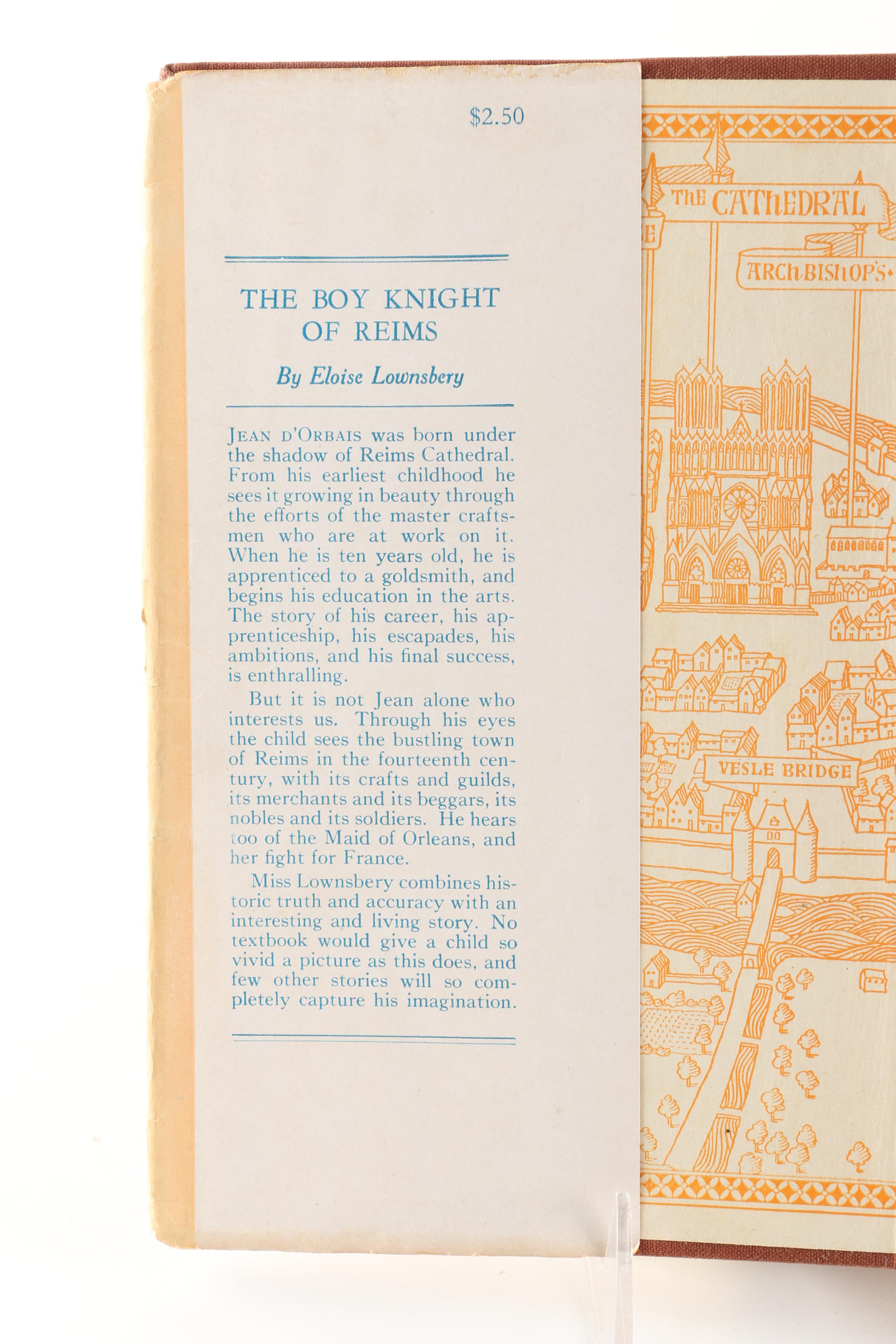 1927 "The Boy Knight of Reims" by Eloise Lownsbery