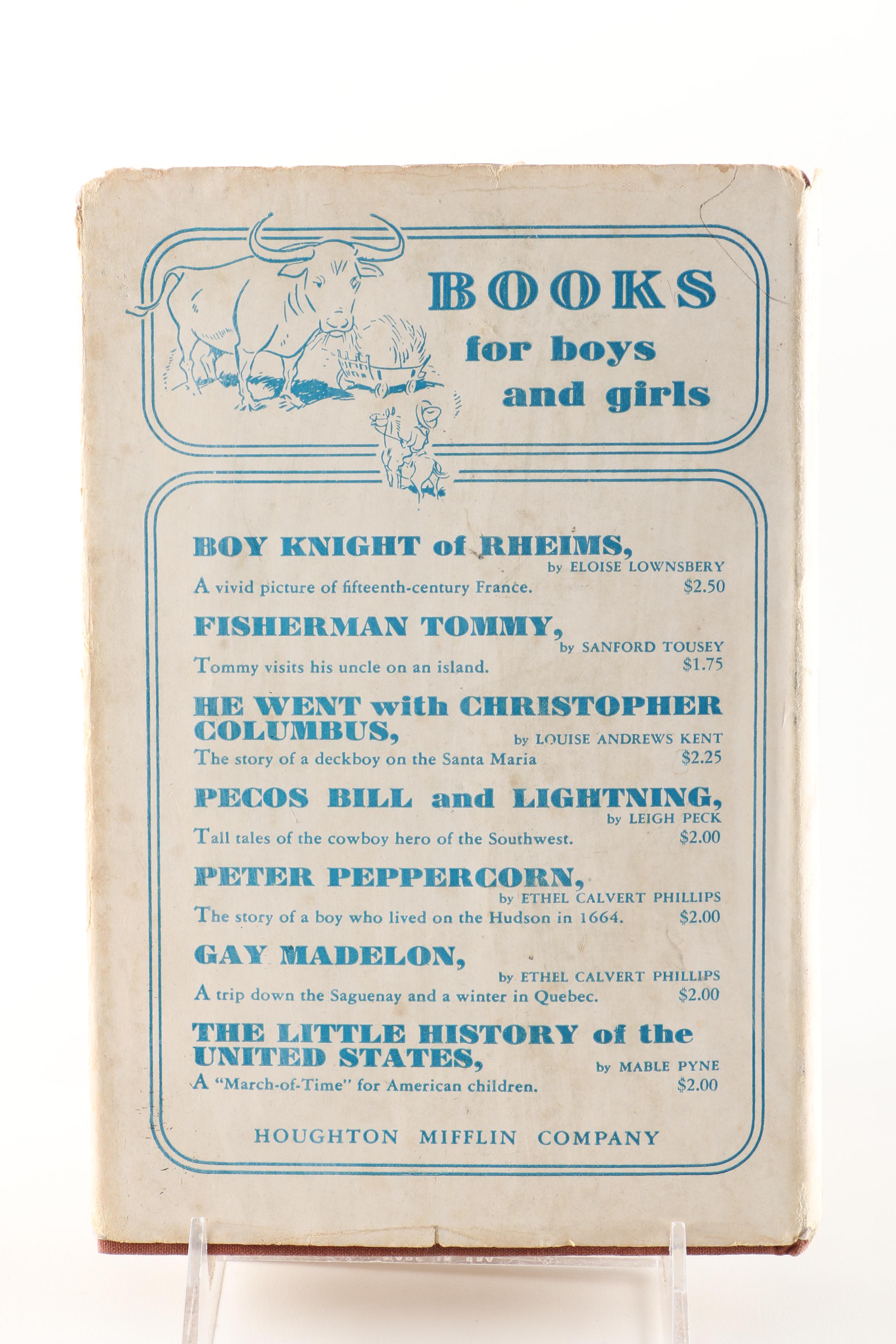 1927 "The Boy Knight of Reims" by Eloise Lownsbery