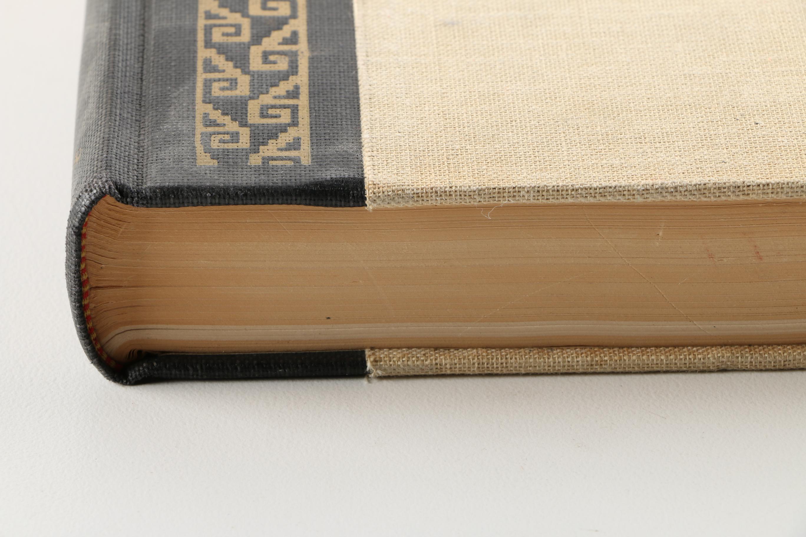 1954 First Edition "The Eagle, The Jaguar, and The Serpent: Indian Art of The Americas" by Miguel Covarrubias