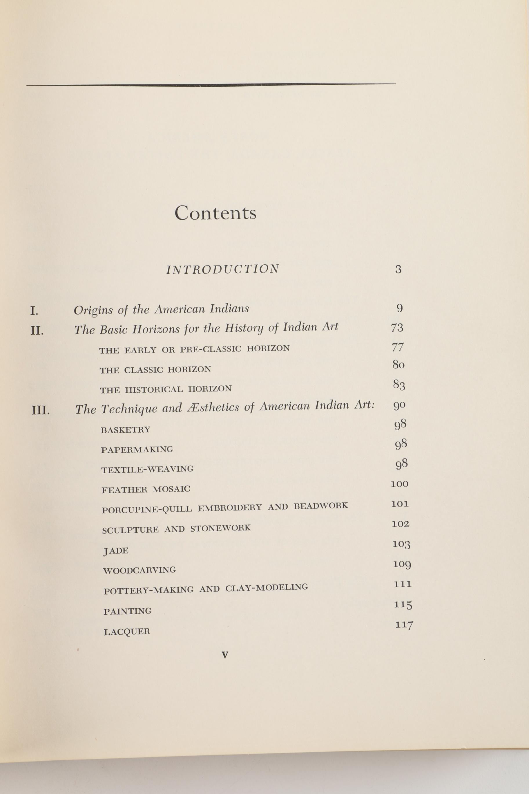 1954 First Edition "The Eagle, The Jaguar, and The Serpent: Indian Art of The Americas" by Miguel Covarrubias
