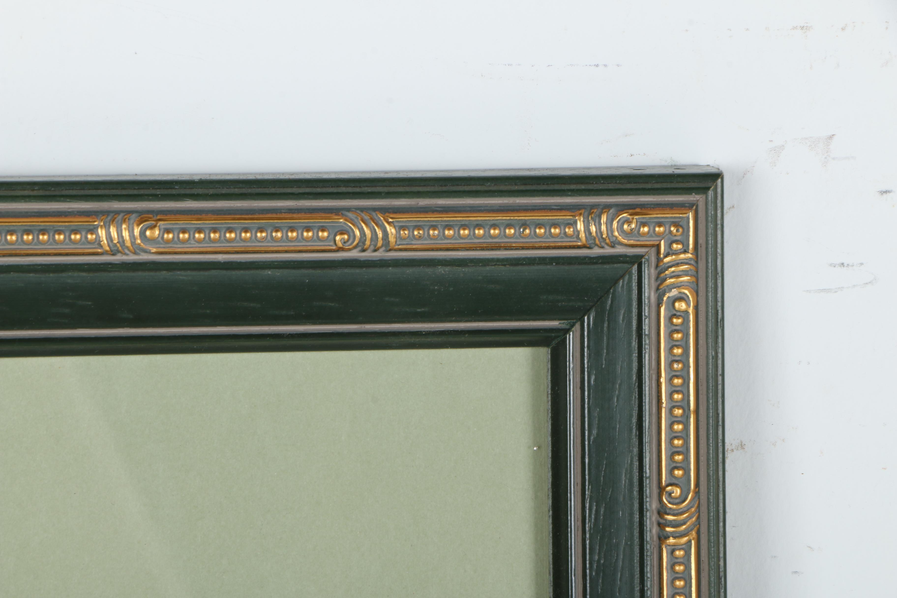 Jan Brown Checco Limited Edition Offset Lithograph of "Riverfront"