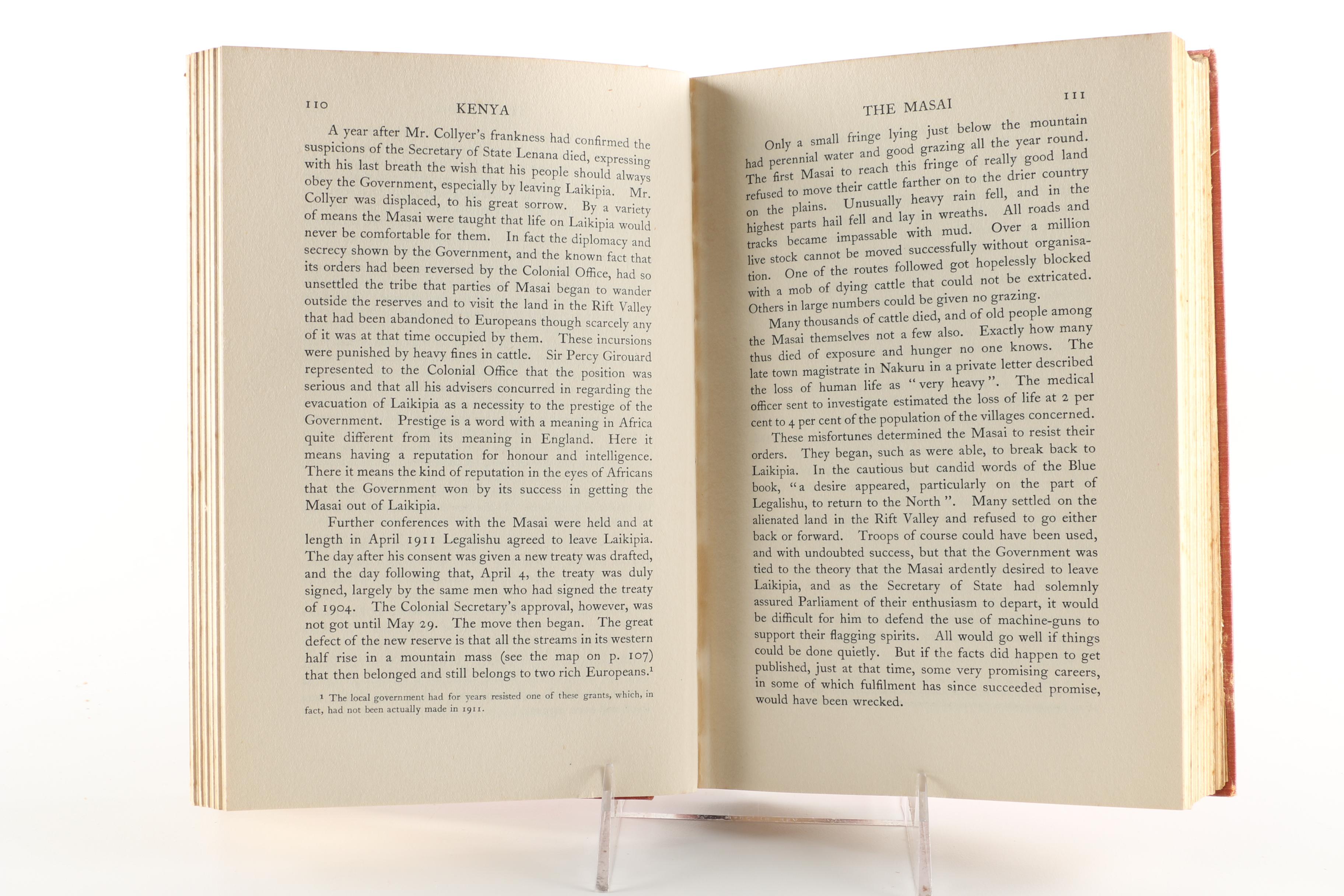 1925 "Kenya" by Normal Leys