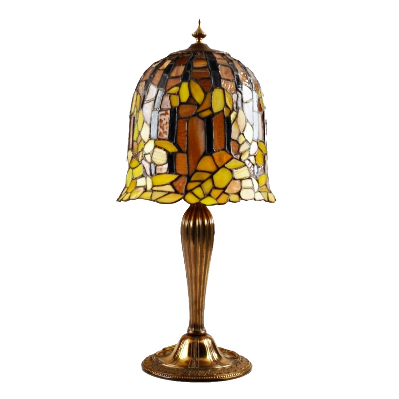 Tiffany Style Stained Glass Lamp