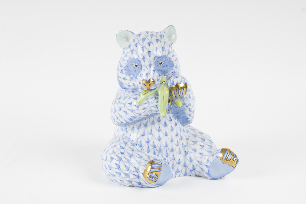 Herend Panda Figurine