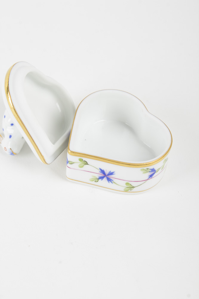 Limoges and Herend Trinket Boxes