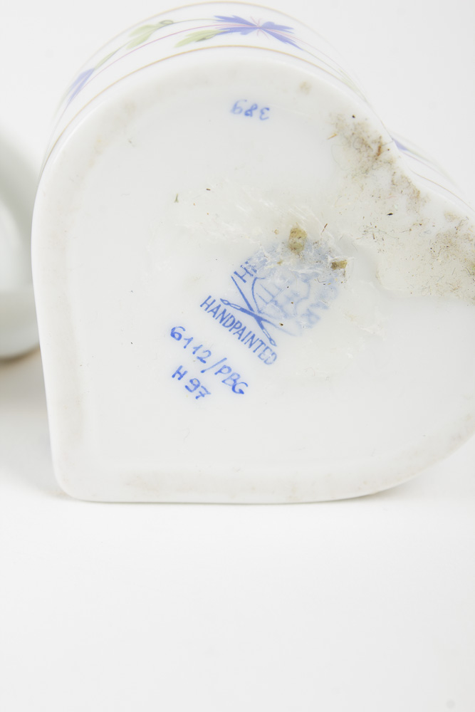 Limoges and Herend Trinket Boxes