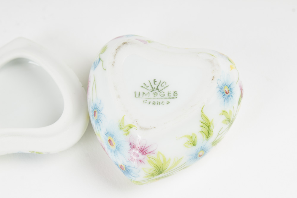 Limoges and Herend Trinket Boxes