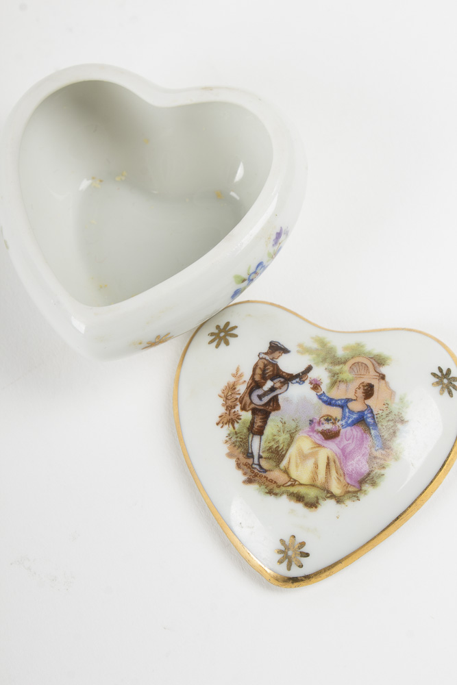 Limoges and Herend Trinket Boxes