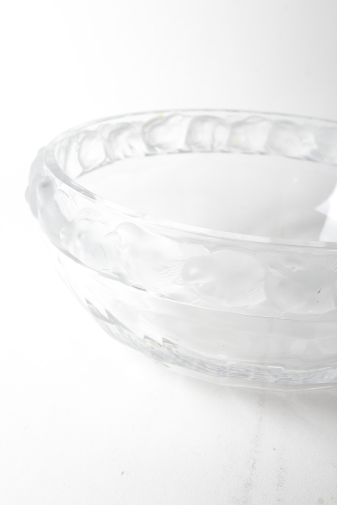 Lalique Crystal Bowl