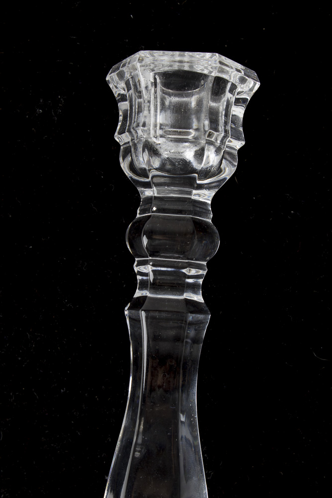 Tiffany & Co. Crystal Candlesticks