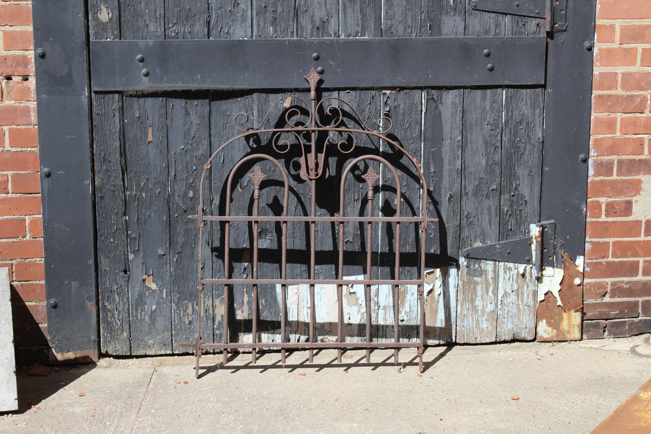 Late 1800s Stewart Ironworks Garden Gate