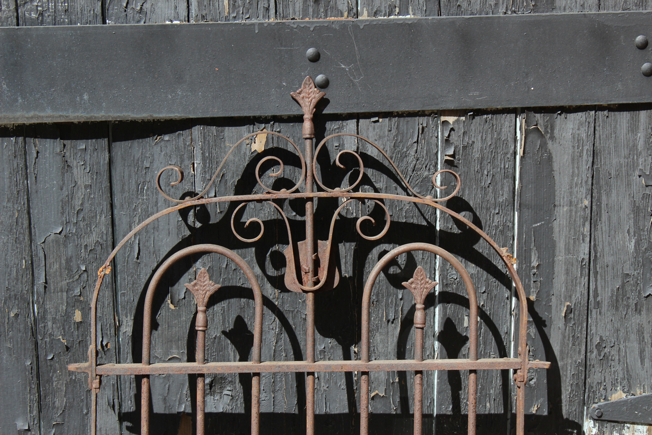 Late 1800s Stewart Ironworks Garden Gate