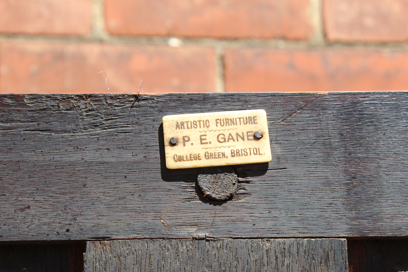 Hand Carved English Oak Hall Tree Circa The Mid 1800s