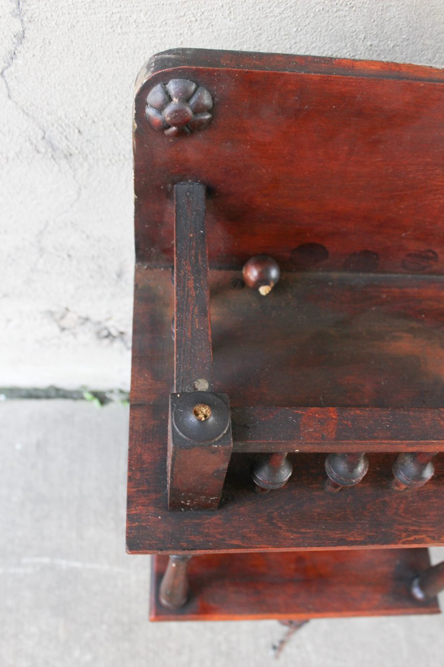 Antique Cherry Fireplace Mantel Top