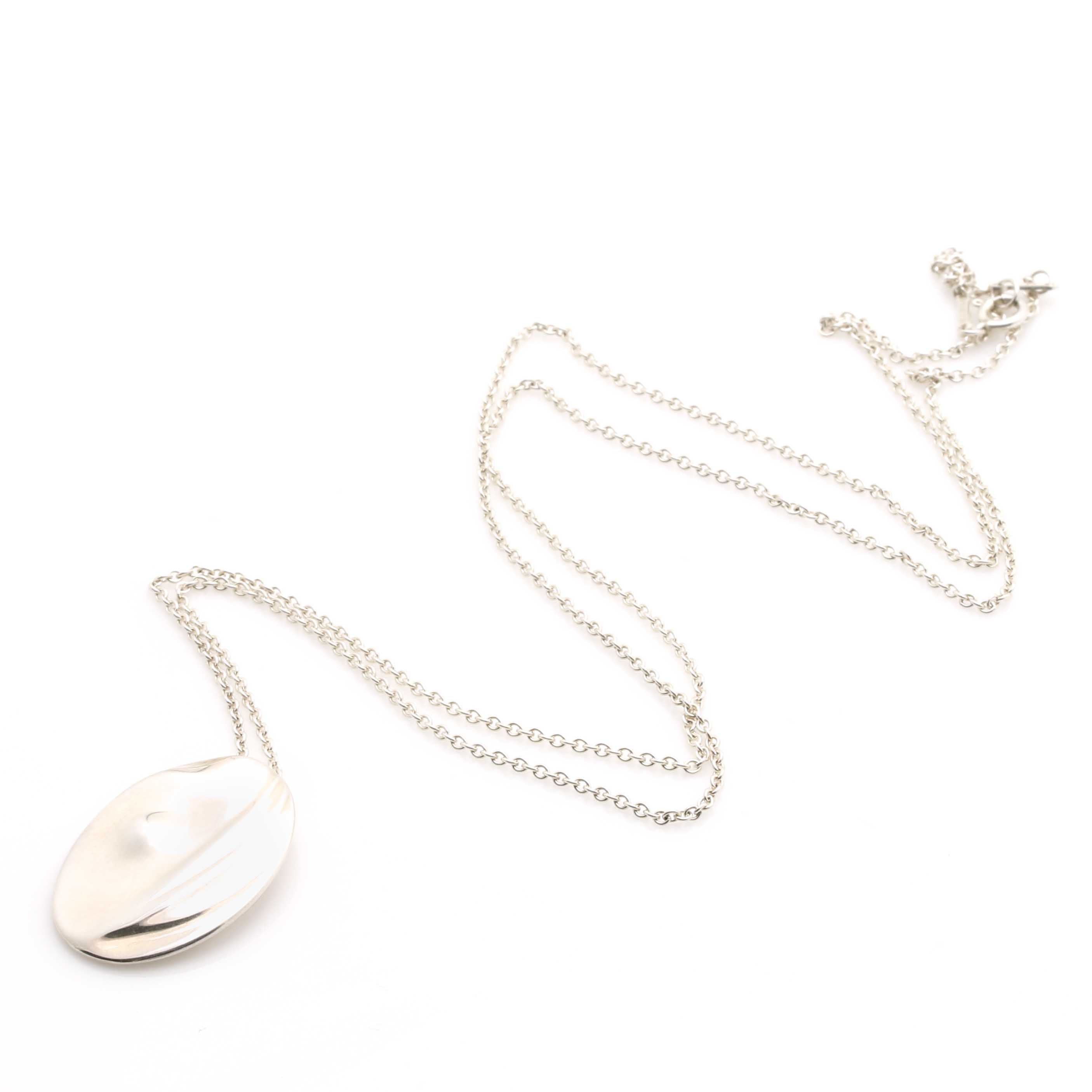 Sterling Tiffany & Co. Elsa Peretti "Virgo Zodiac" Necklace