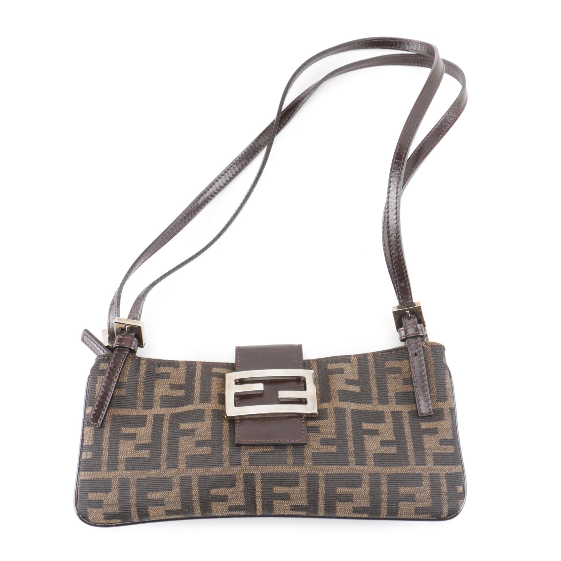 Fendi Zucca Shoulder Bag