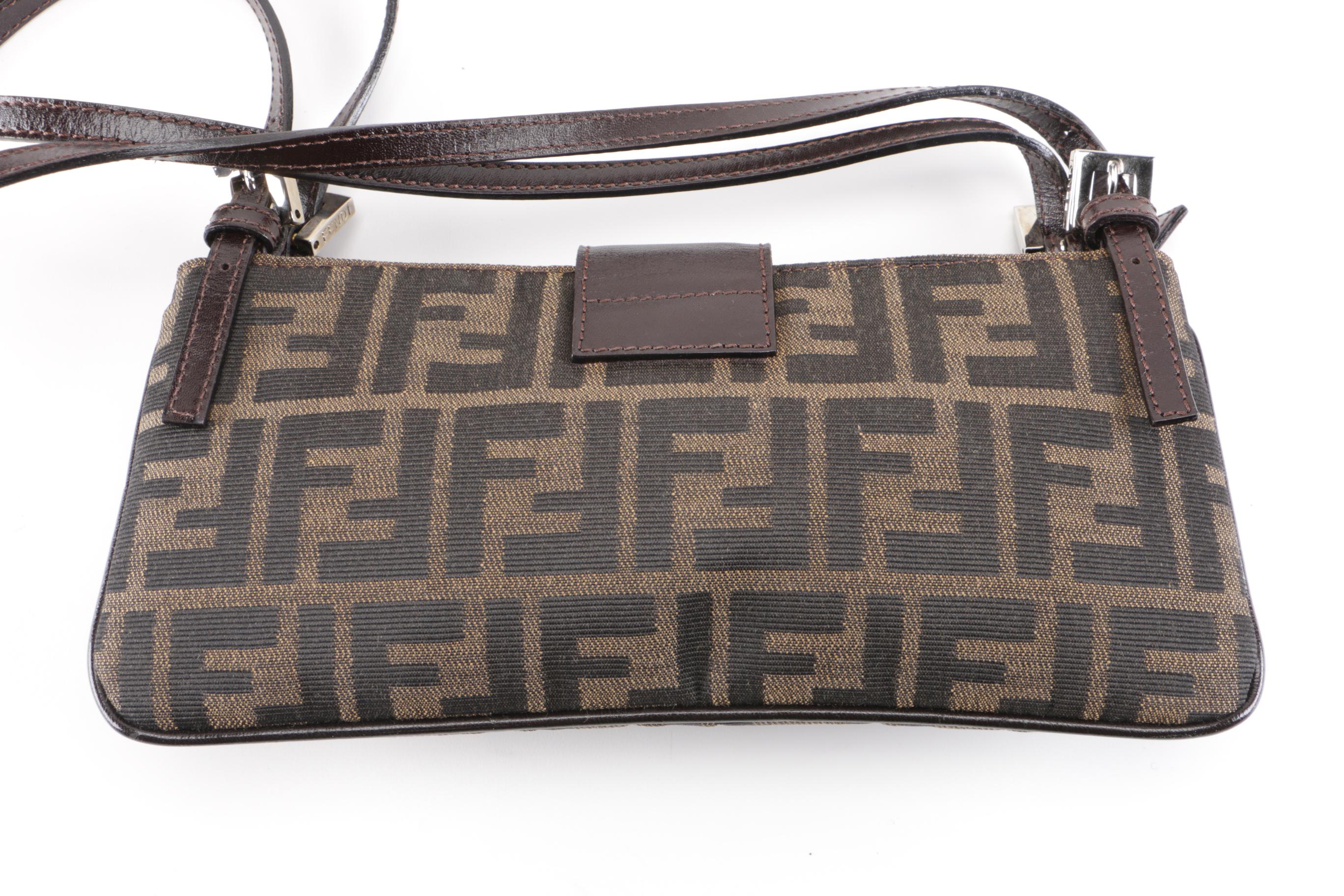 Fendi Zucca Shoulder Bag