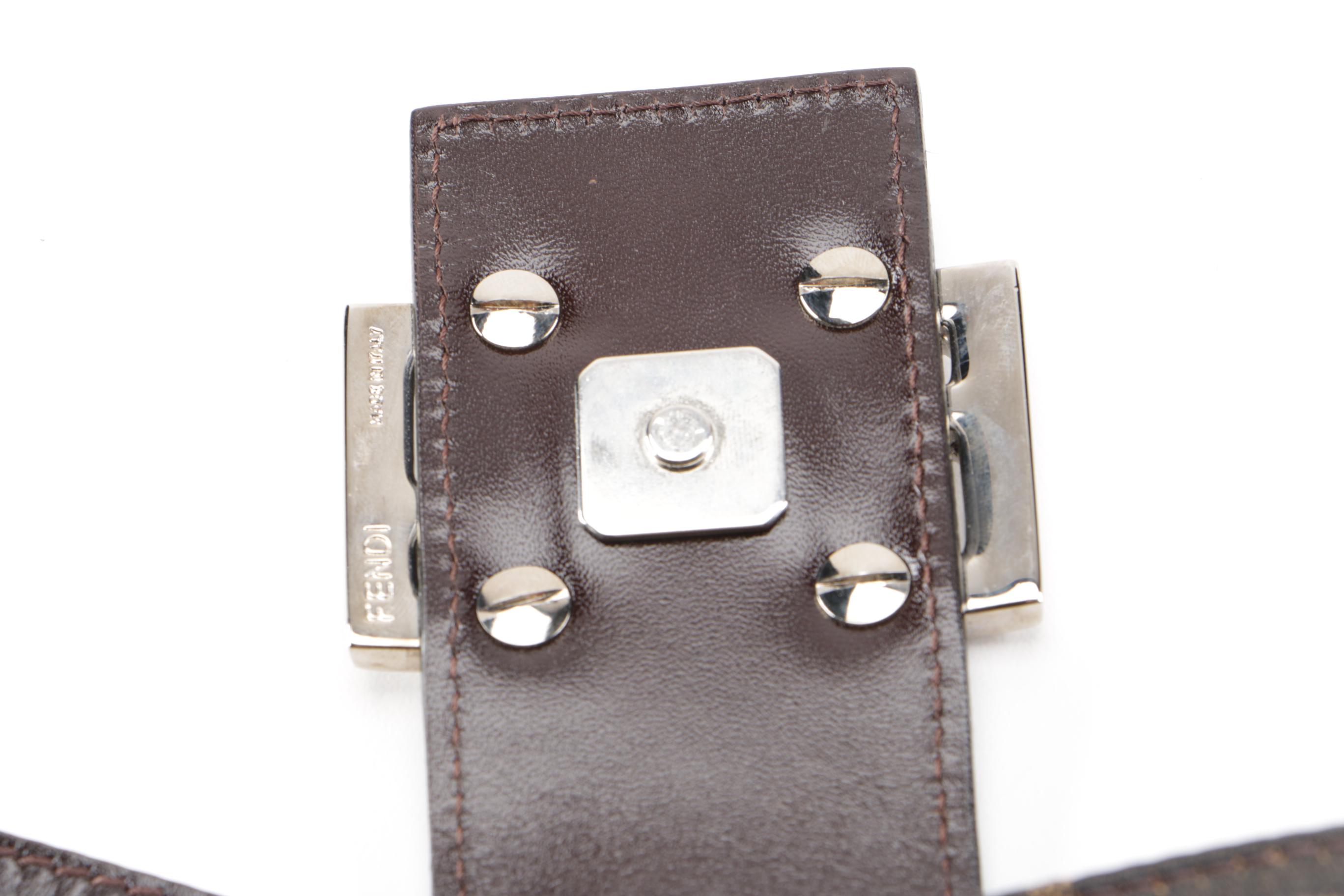 Fendi Zucca Shoulder Bag